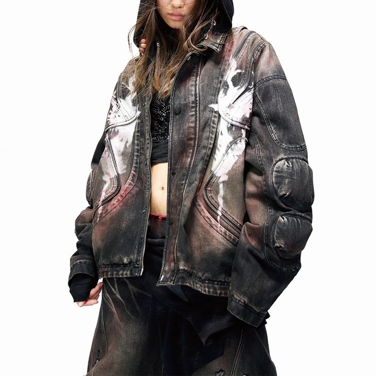 Custom team baseball jackets wholesale production
