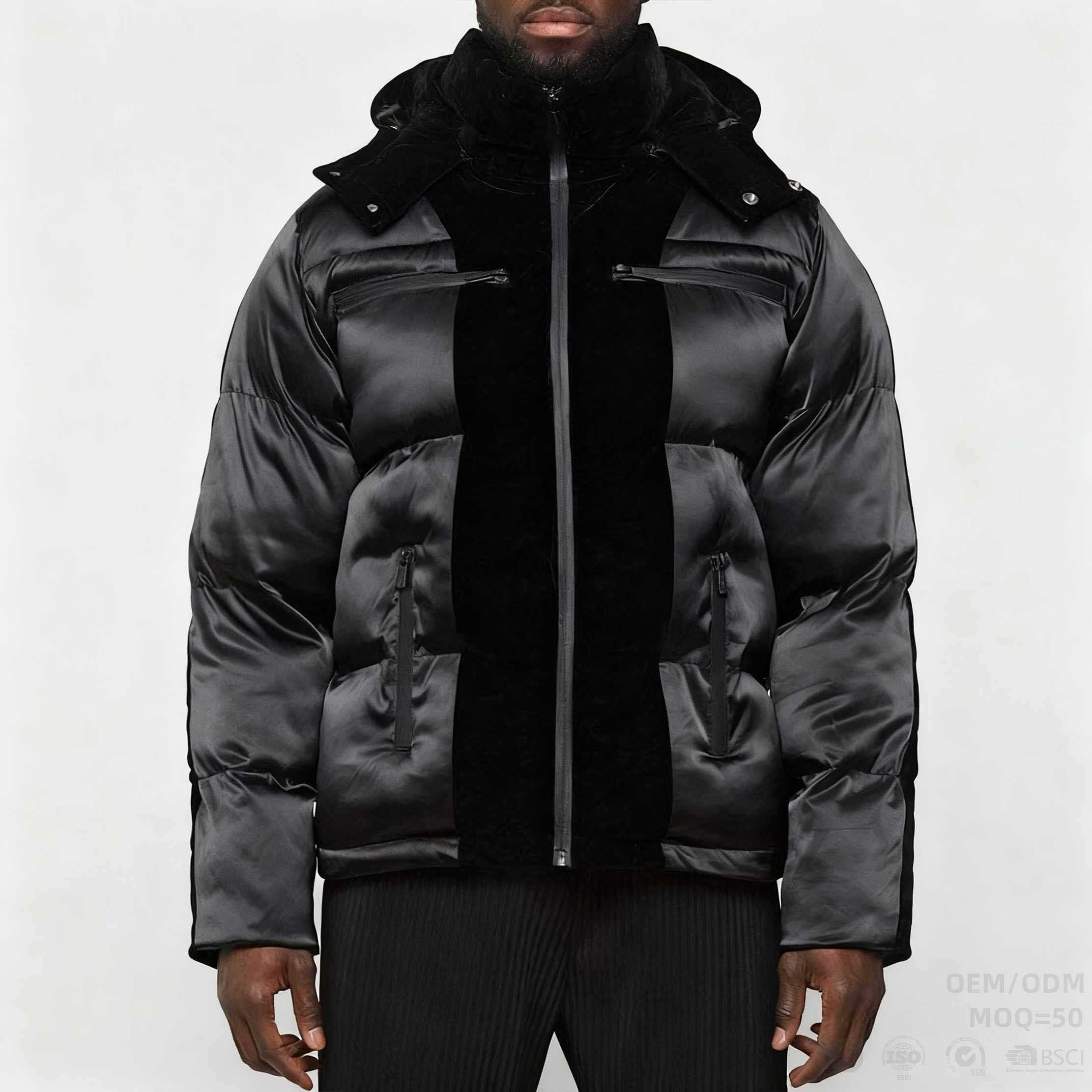 Custom biker jacket leather outerwear manufacturing