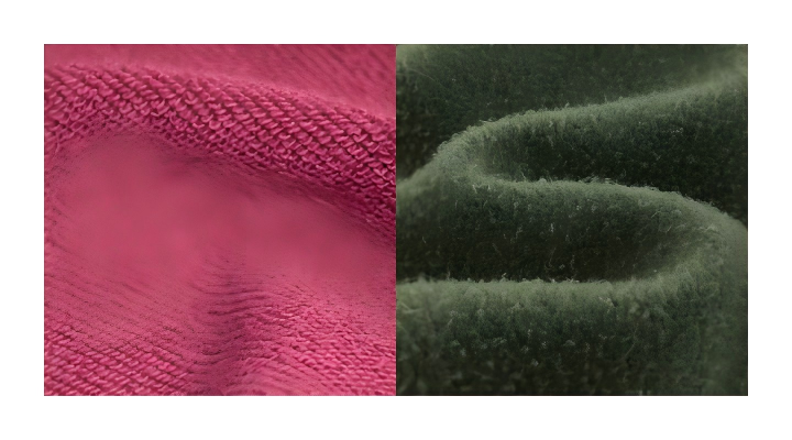 Flock printing on fabric for custom garments