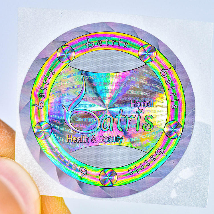 Garment anti-counterfeit label with security features