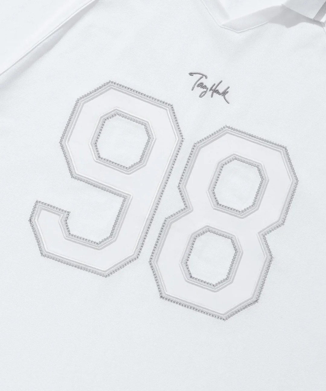 Applique for embroidery on custom apparel