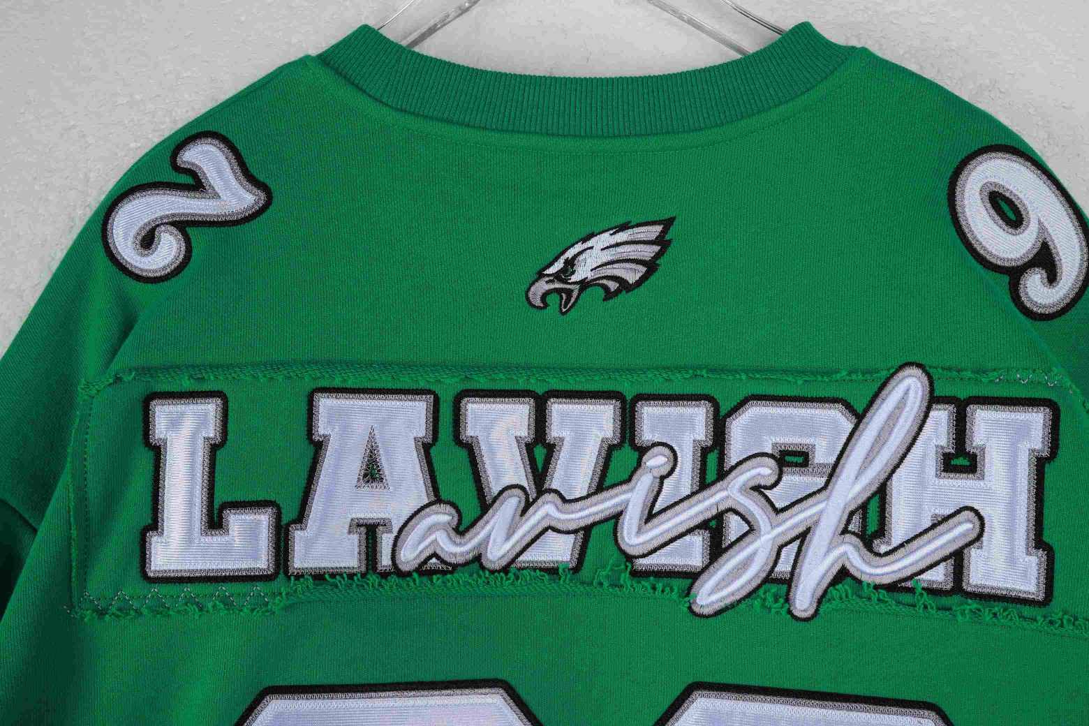 Applique machine embroidery for custom apparel