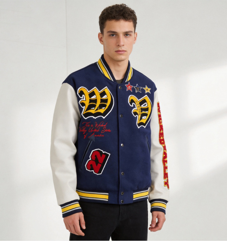 Individuell bestickte Jacken