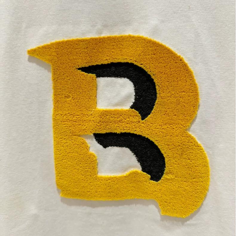 Brush embroidery for custom apparel