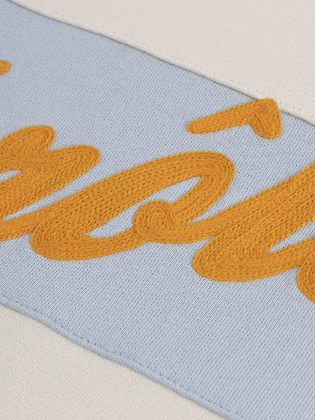 Chain embroidery for custom apparel
