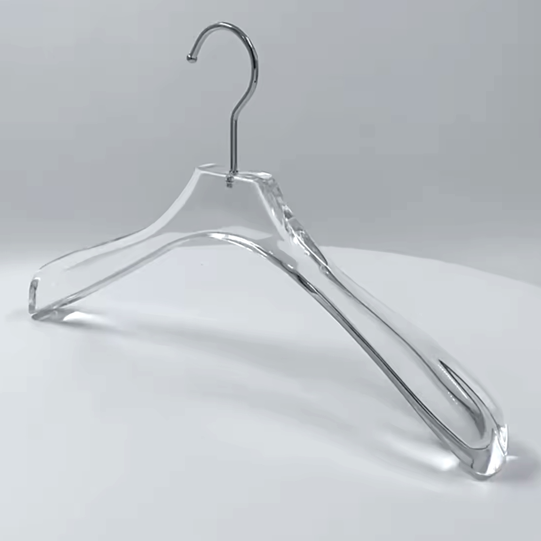 Clothes hanger for fashion brand presentation