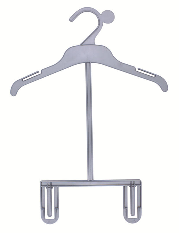 Apparel hanger for garment brand packaging
