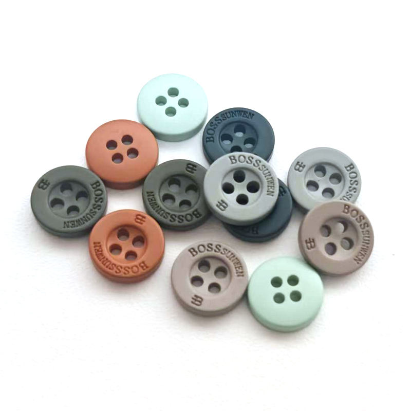 Clothing buttons for garment trim accessories