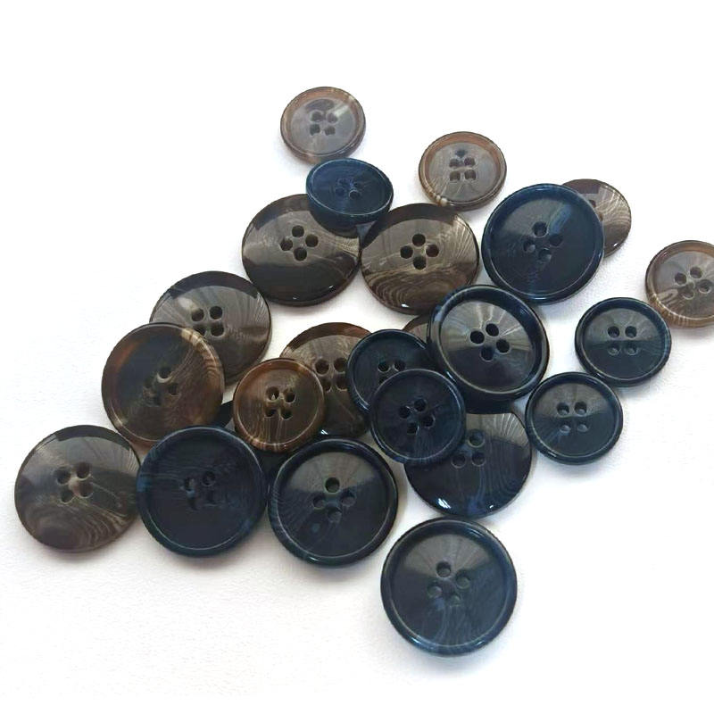 Garment buttons for custom clothing production