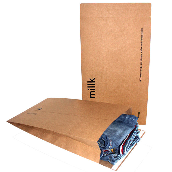 Custom garment packaging bags for clothing brands