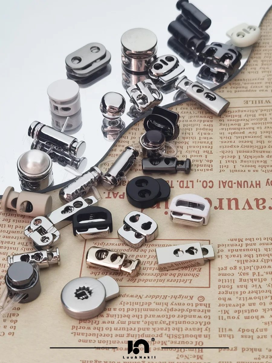 Cord locks for custom apparel drawstrings