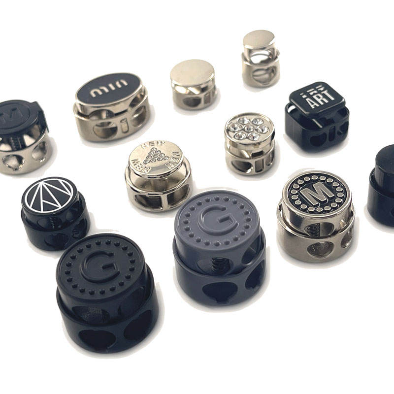 Apparel cord locks for custom clothing brands