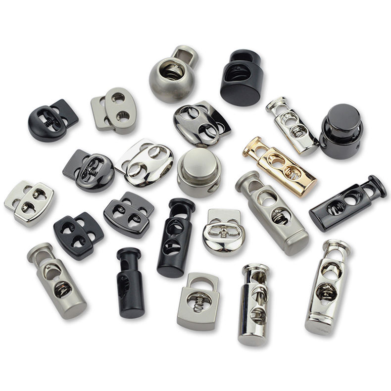 Custom cord locks for fashion clothing production