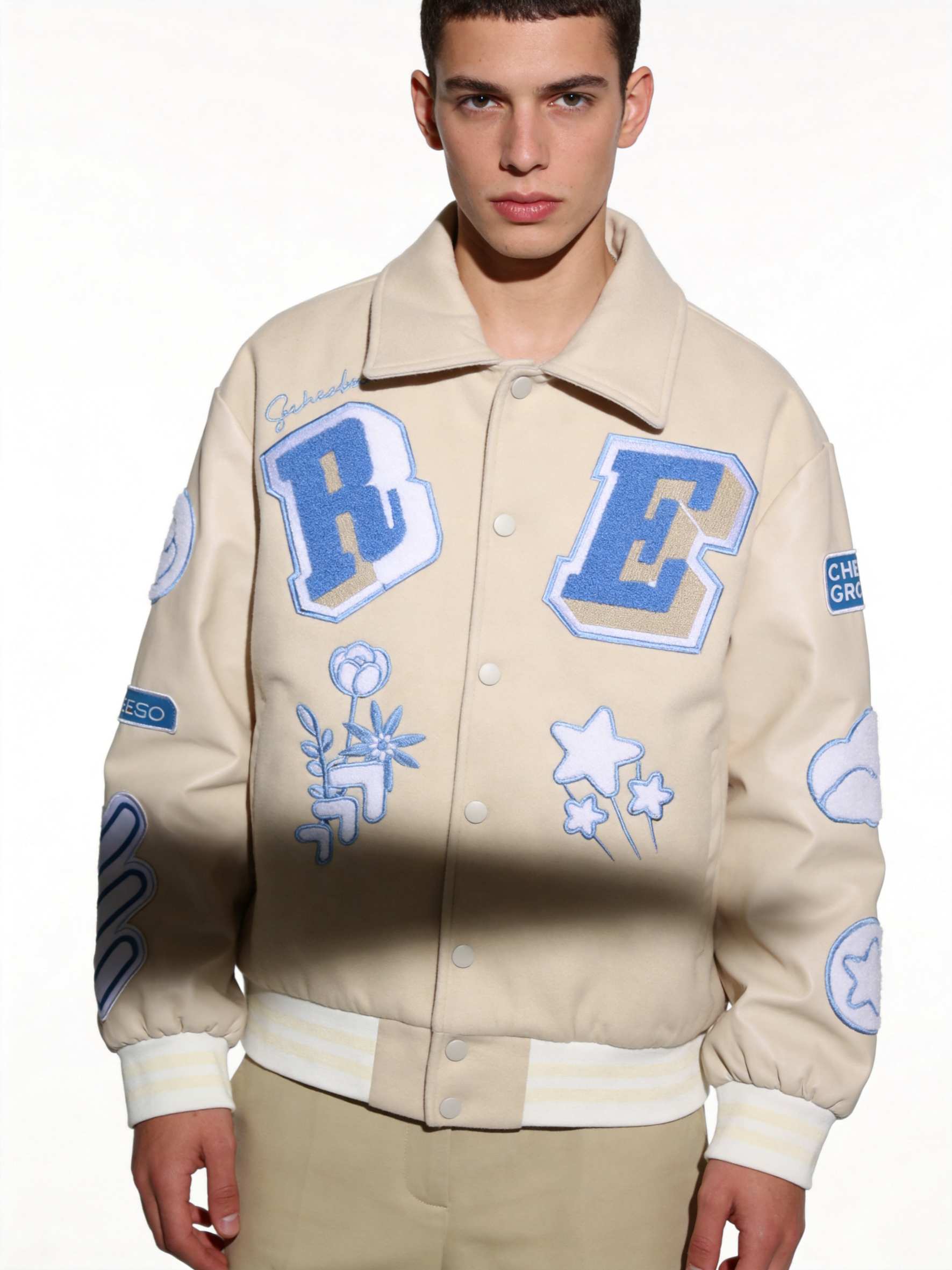 Custom baseball jackets for men varsity manufacturing