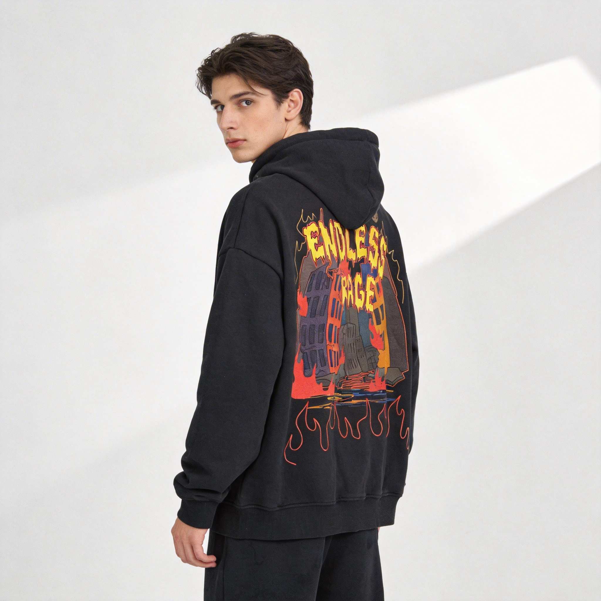 Custom hoodies for men manufacturing and production
