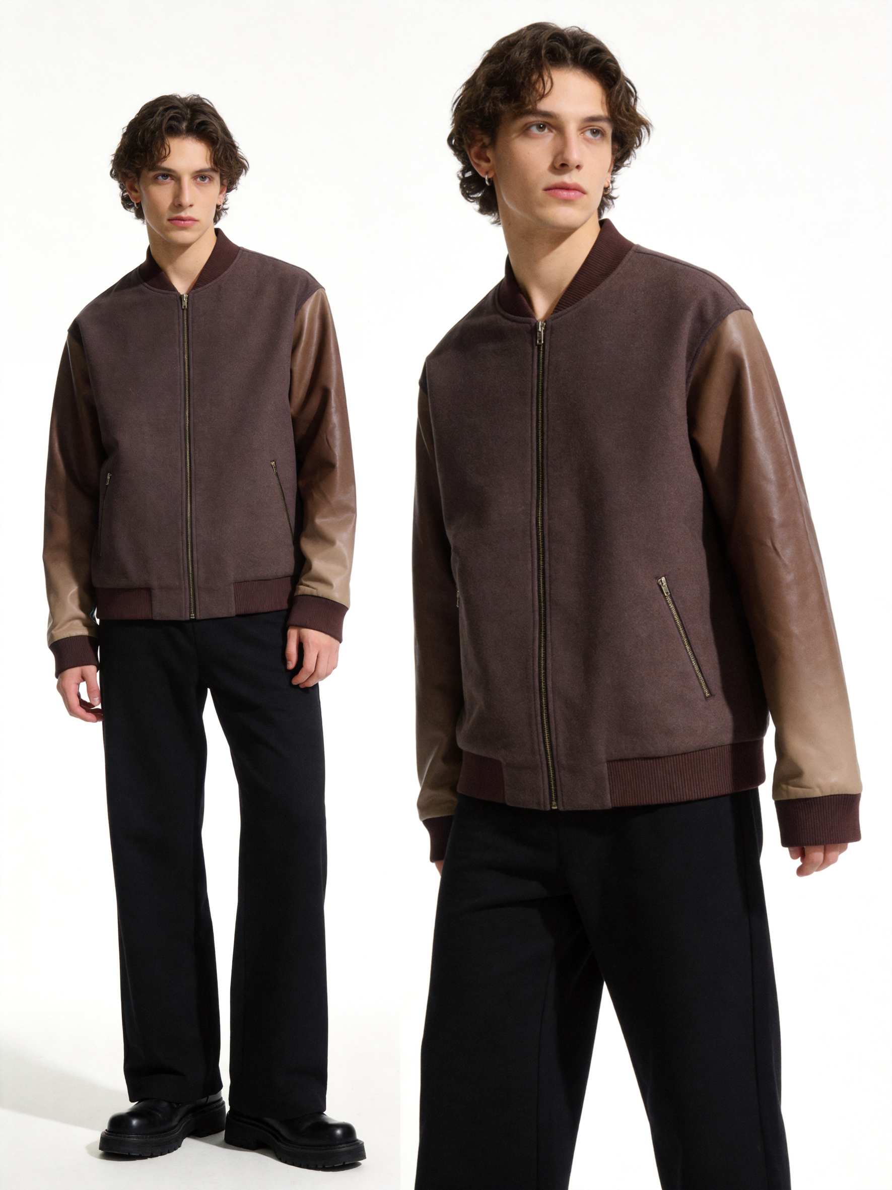 Custom leather jacket manufacturing service