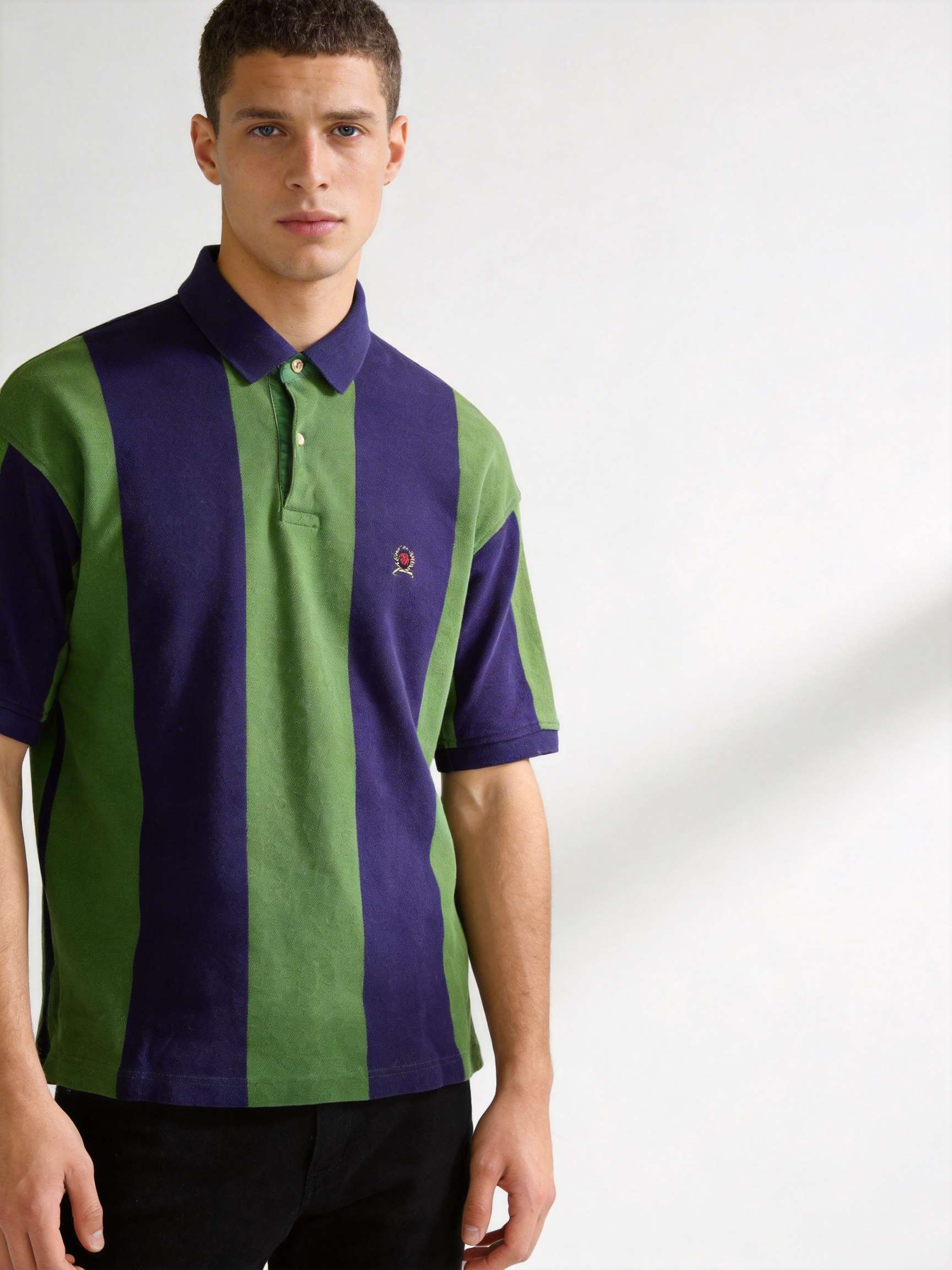 Custom polo shirts with logo branding
