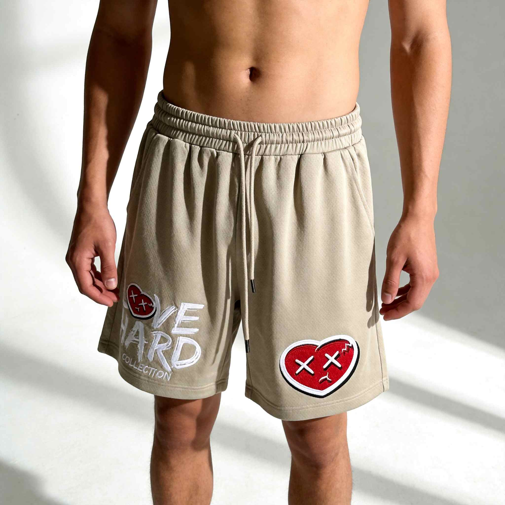 Custom swim shorts for resort and beachwear