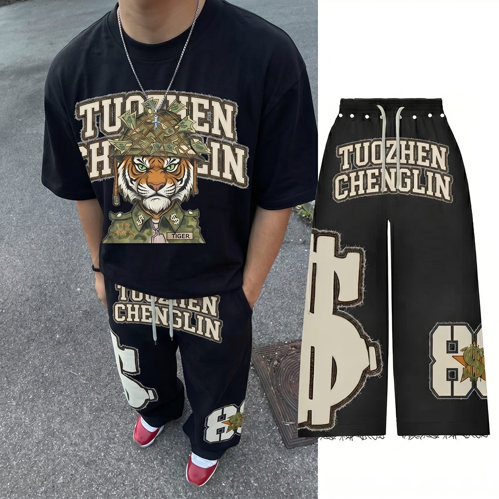 Custom tracksuits with logo for sportswear brands