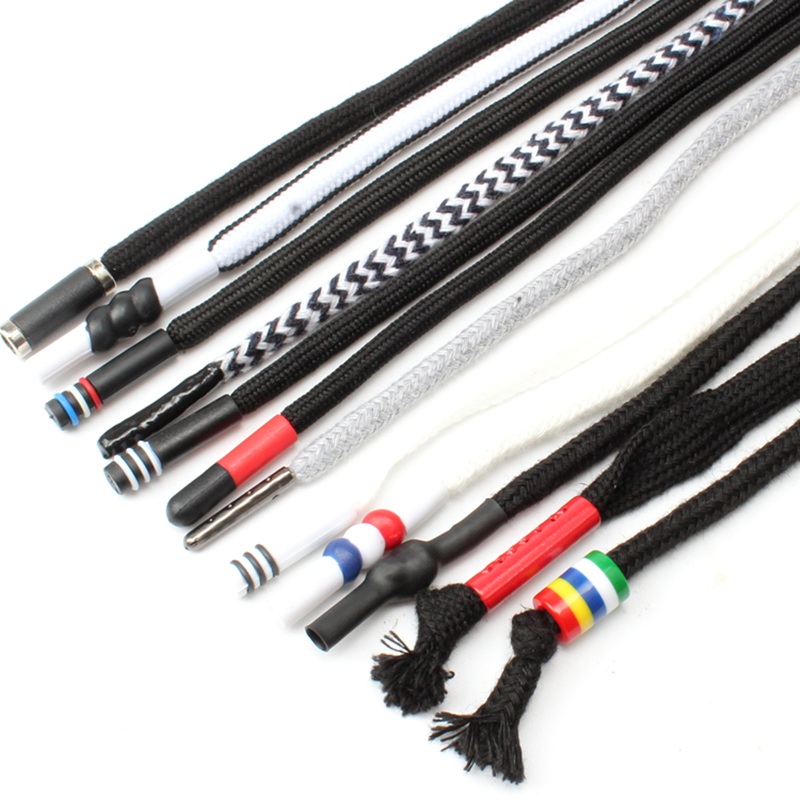 Garment drawstrings for custom clothing production