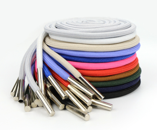 Custom drawstring trims for fashion apparel