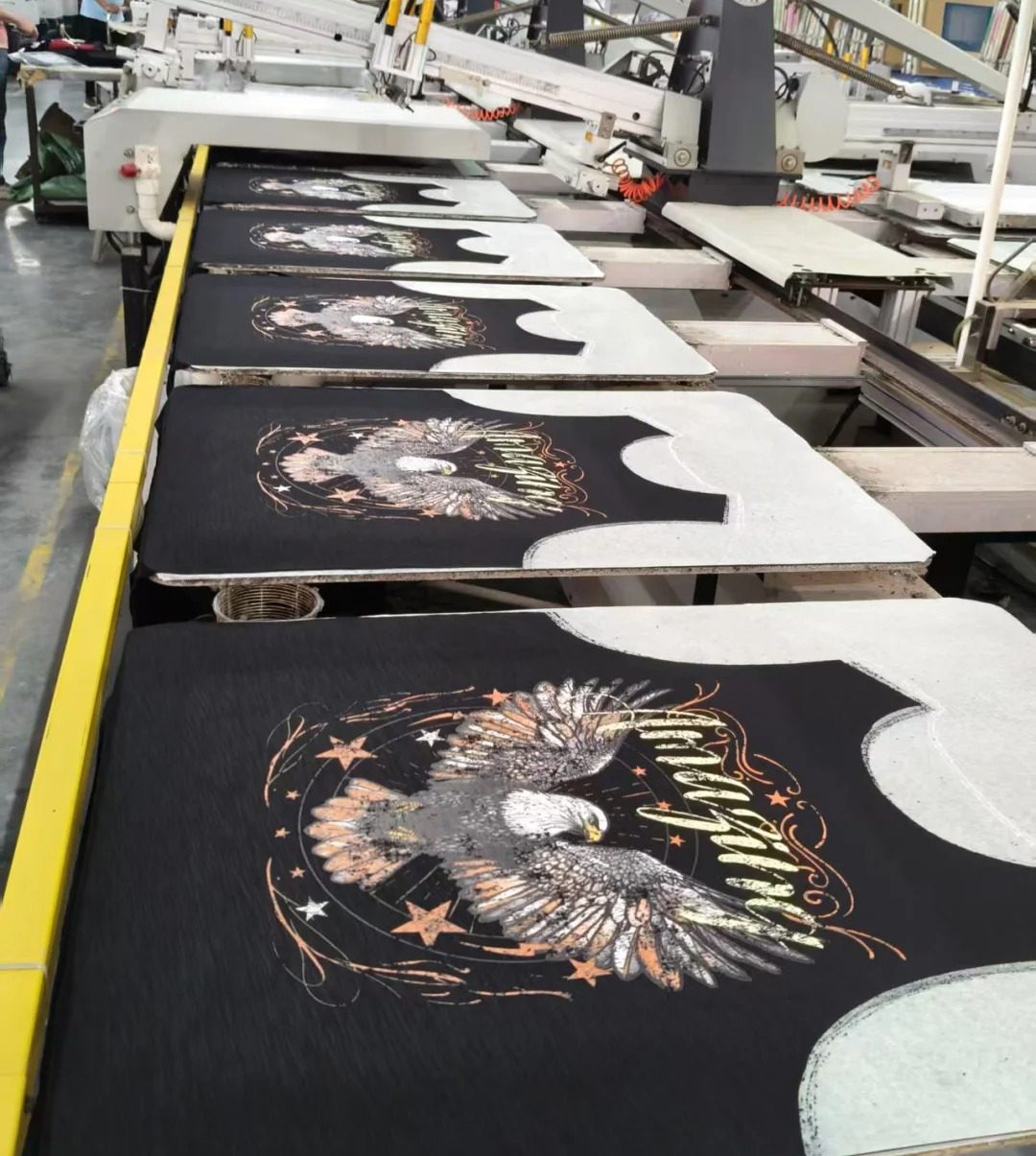 DTG t-shirt printing for custom apparel