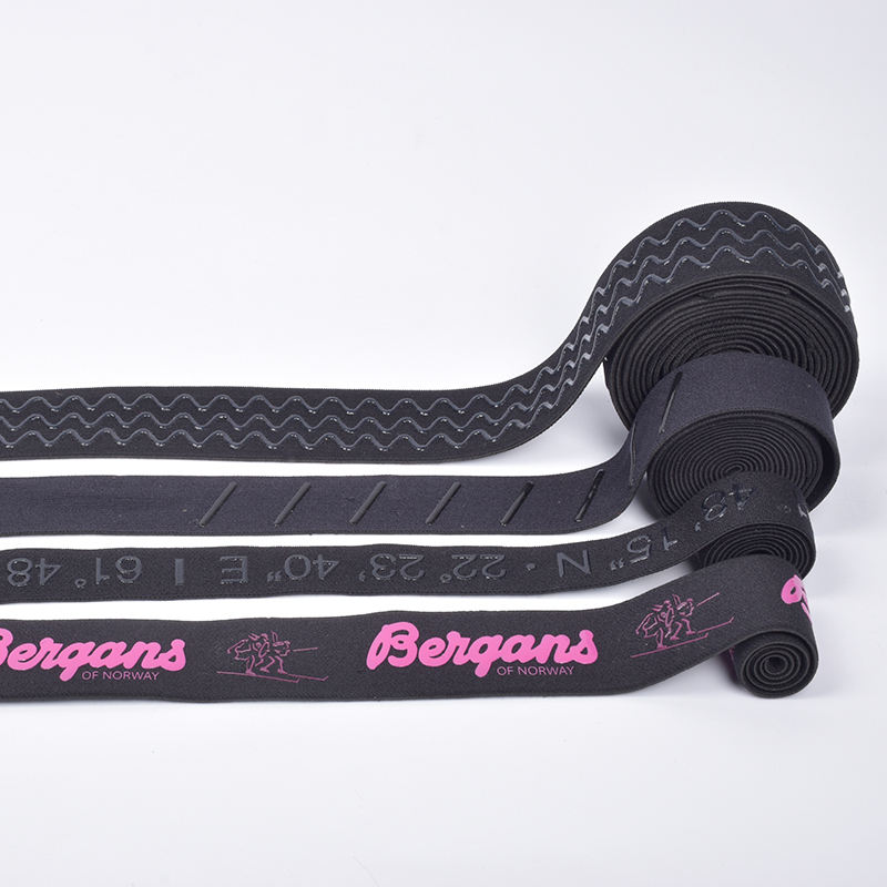 Custom waistband elastic for garment manufacturing