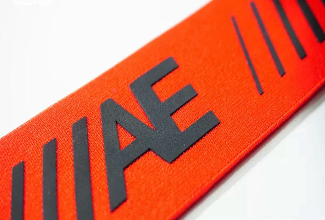 Garment straps and webbing for apparel accessories