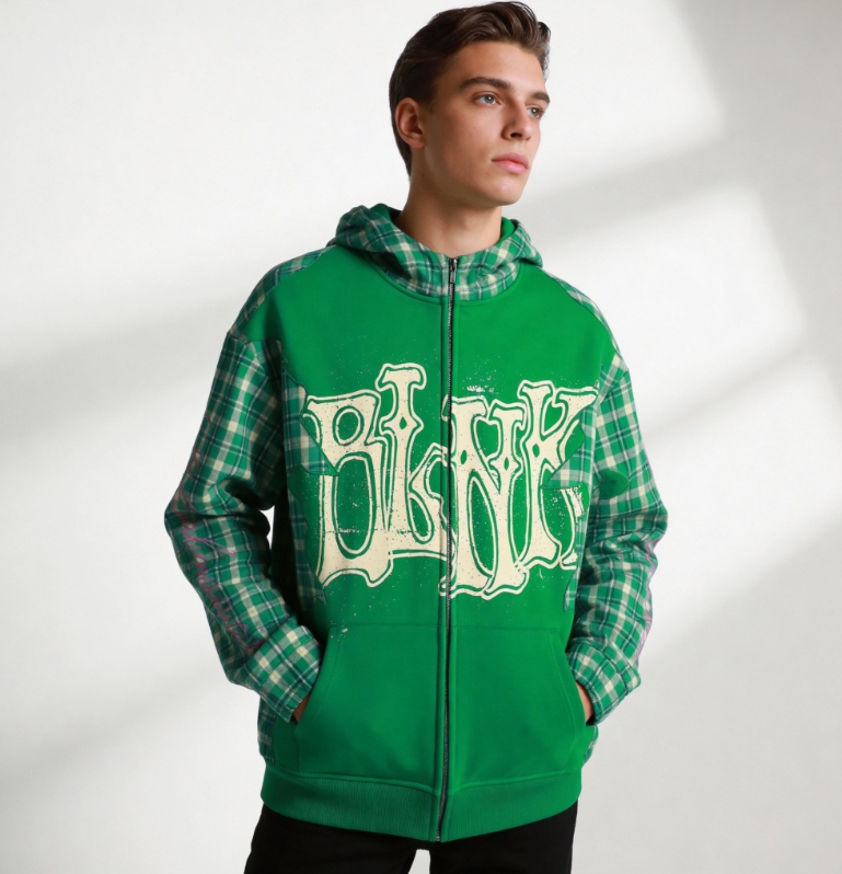 Custom zip up hoodies manufacturing and production