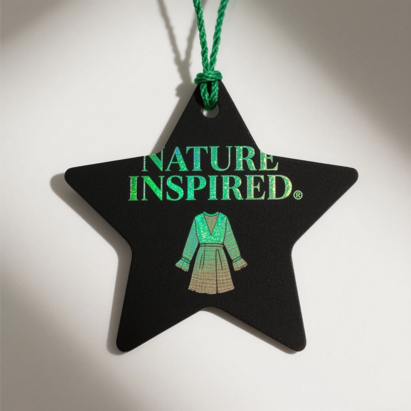Custom hang tag for apparel branding