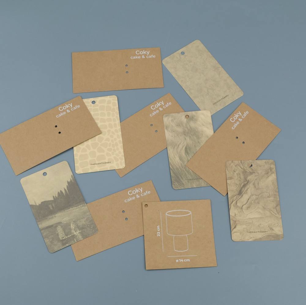 Fashion brand hang tag design
