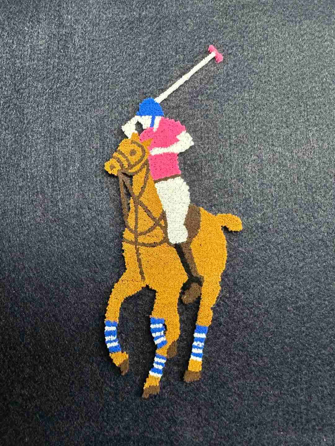Custom company shirts with embroidered logo branding