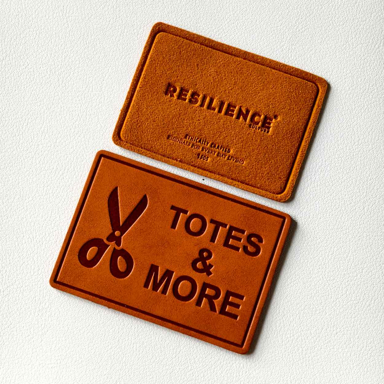 Custom brand label for garment production