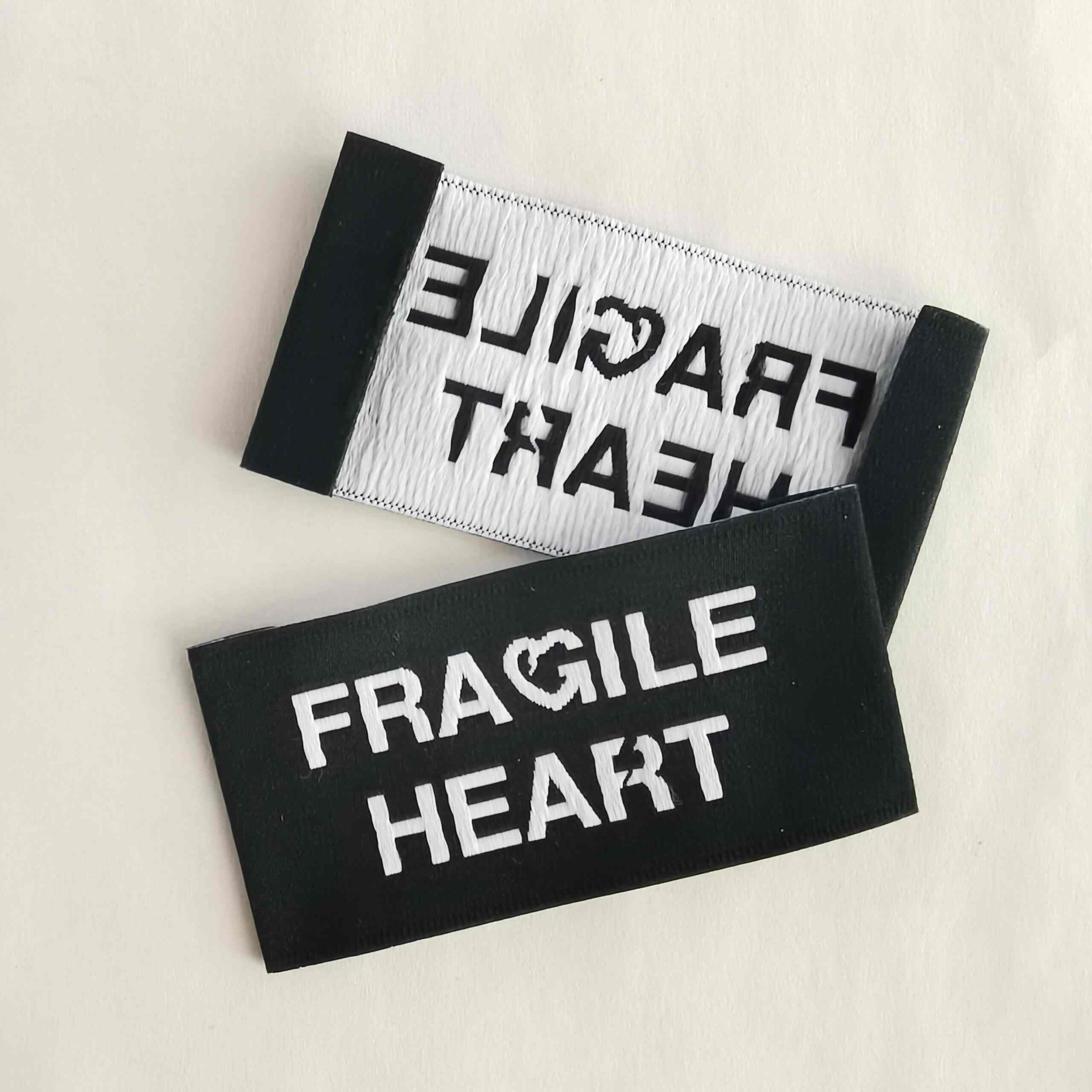 Brand main label for clothing production