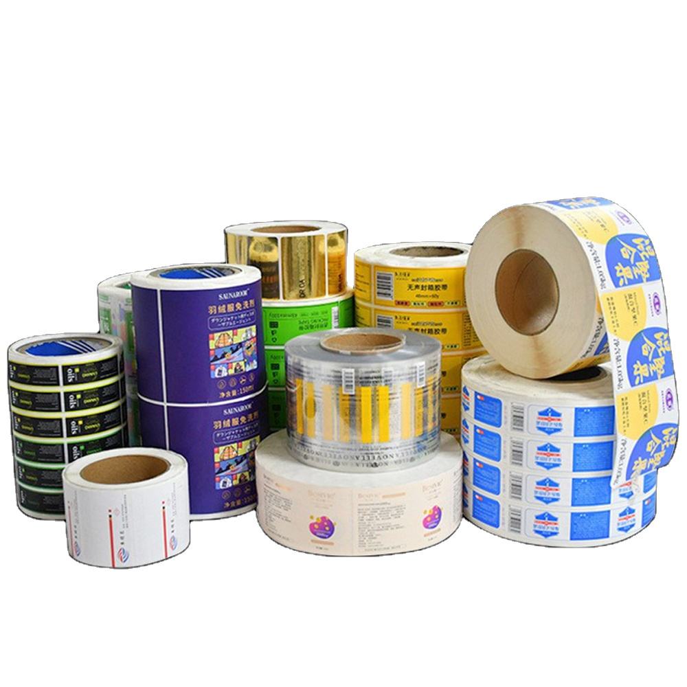 Custom fashion brand packaging stickers