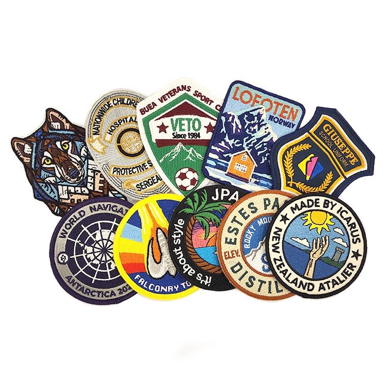 Custom patches for clothing brand decoration