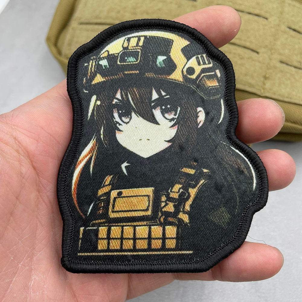 Custom apparel patches and embroidered details
