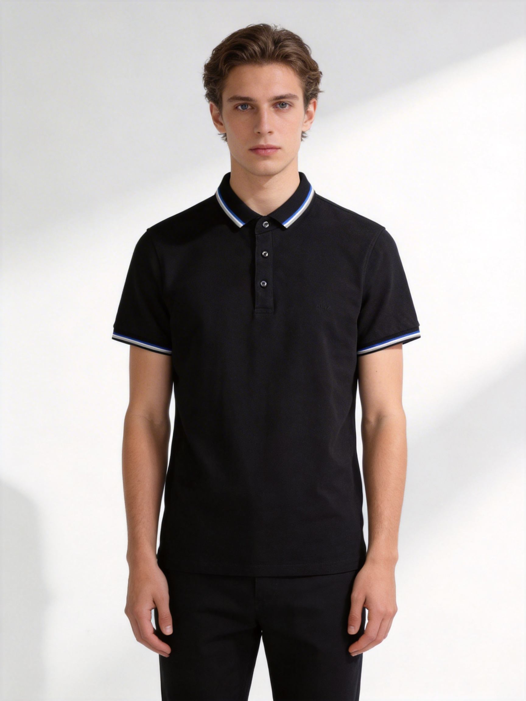 Polo shirts with custom logo branding