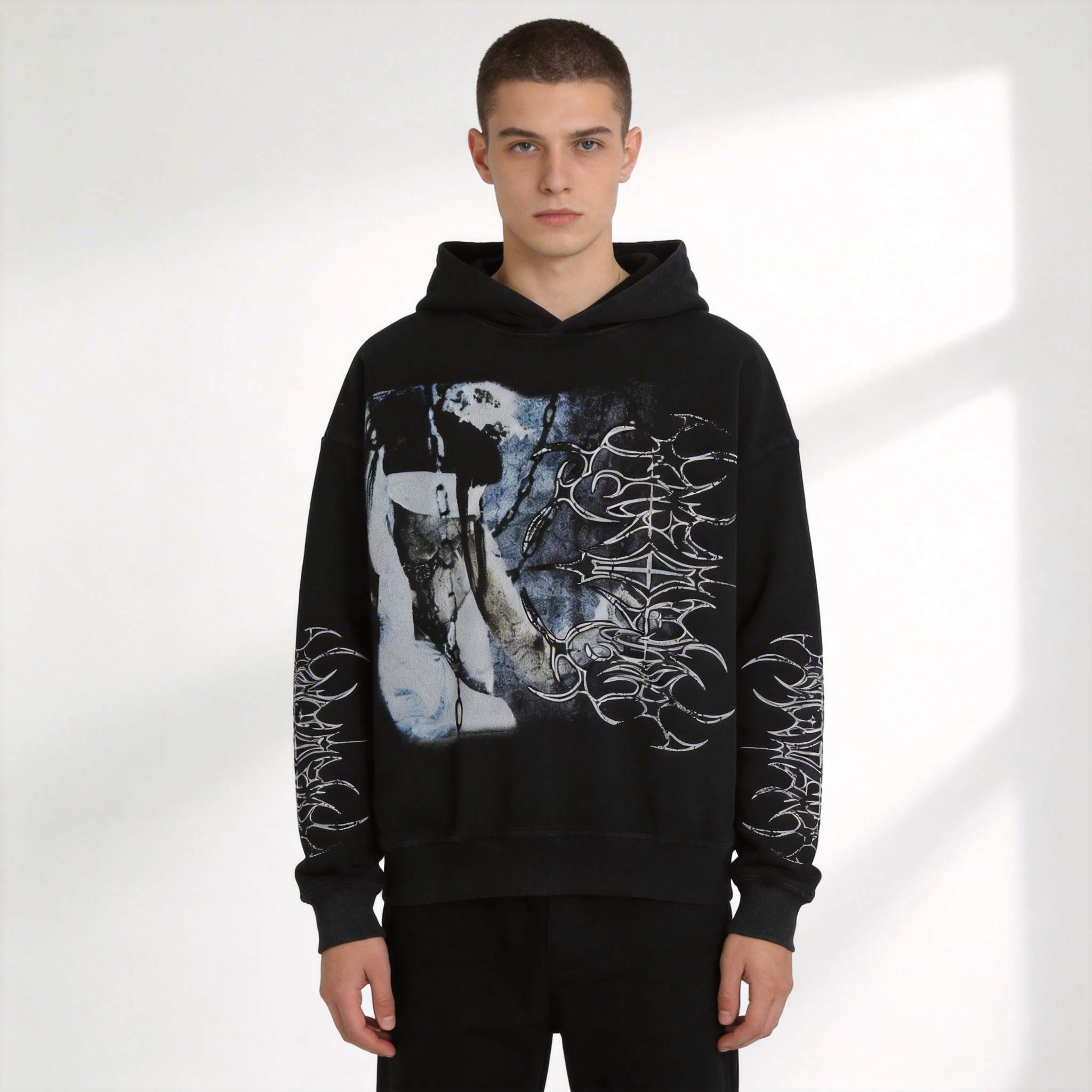 Felpe con Cappuccio Pullover