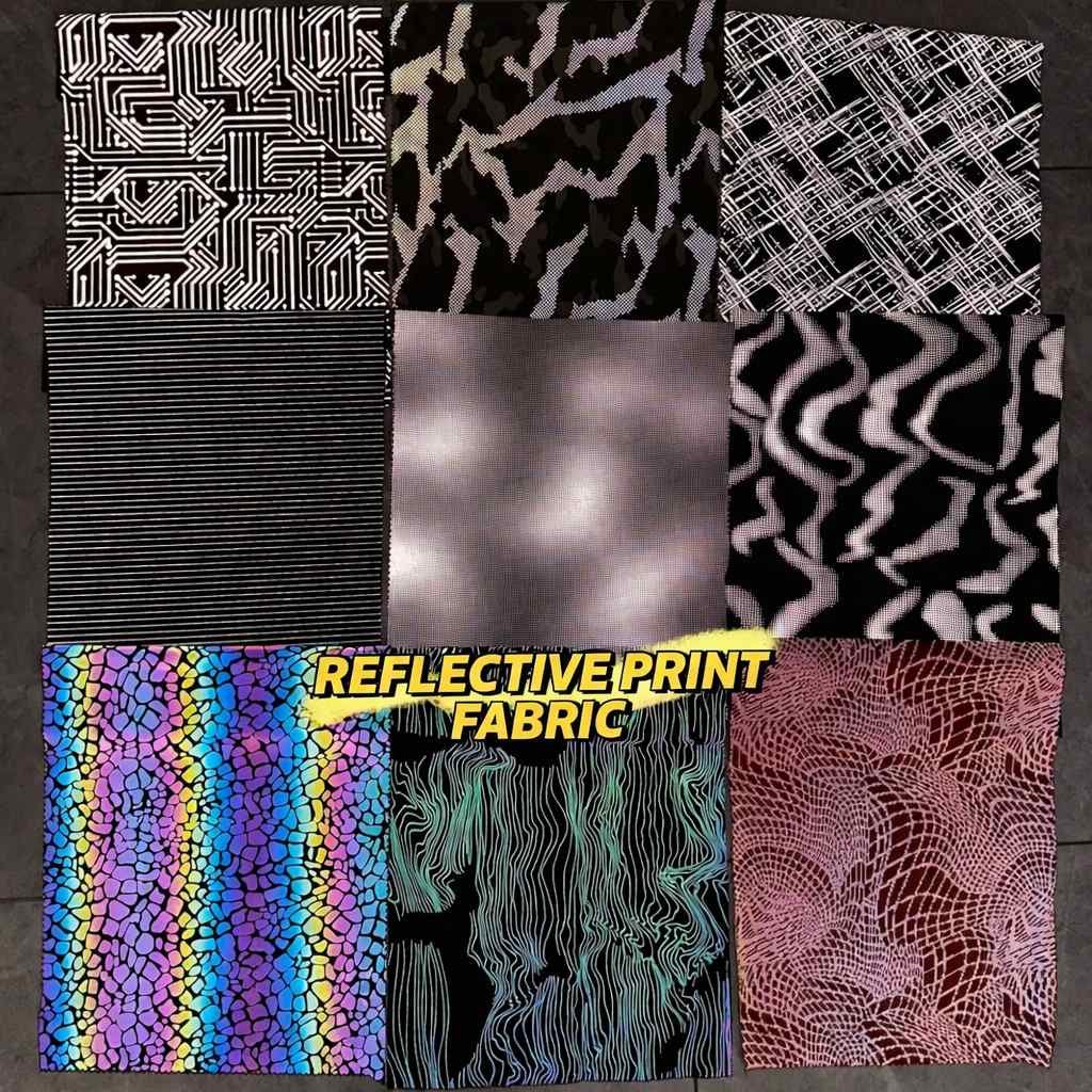Reflective trim for technical fashion apparel