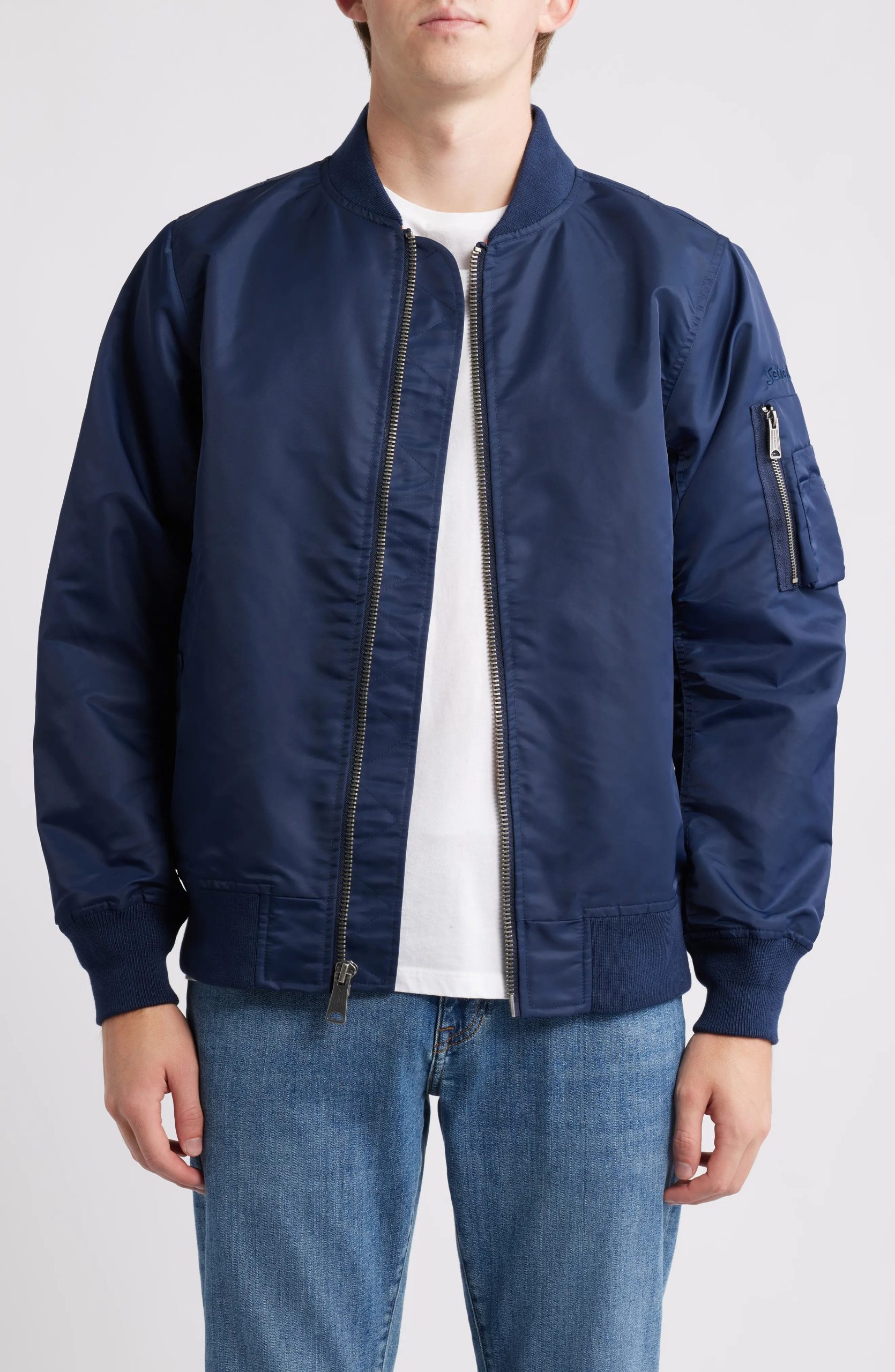 Vestes Bomber Satin de Luxe