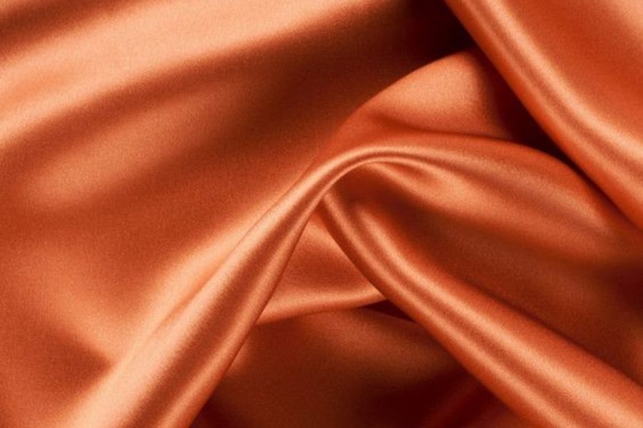 Silk fabric for luxury dress manufacturing
