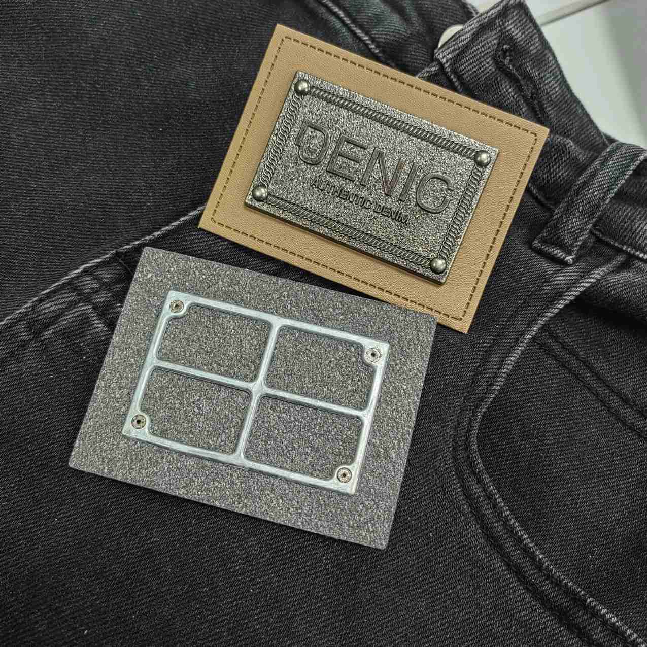 Sticker label for garment branding