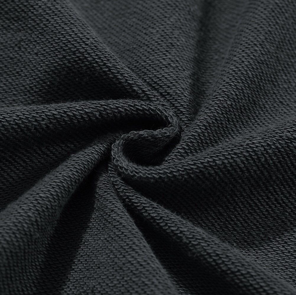 Terry fabric textile for custom apparel manufacturing