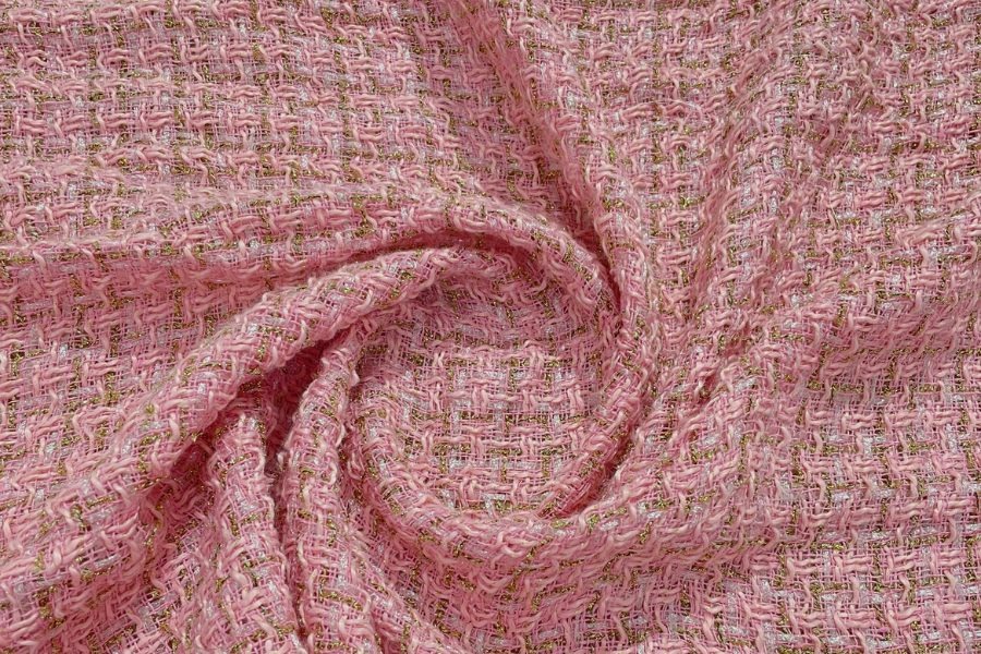 Tweed fabric for jacket and outerwear production