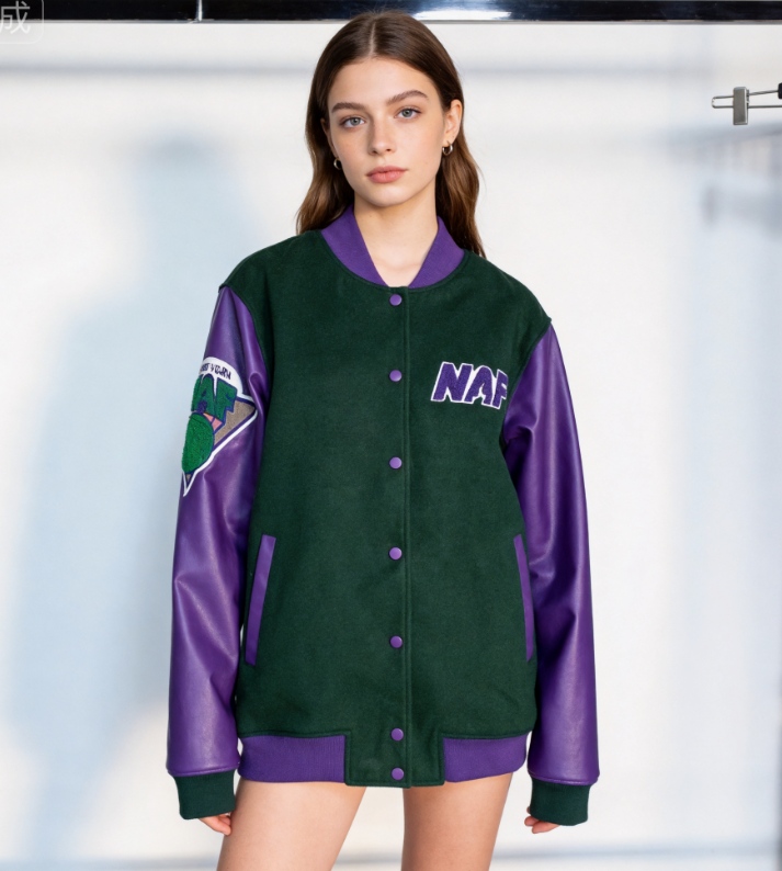 Chaquetas de cuero varsity