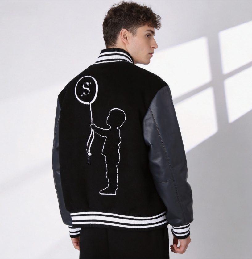 Custom baseball jackets varsity outerwear manufacturing