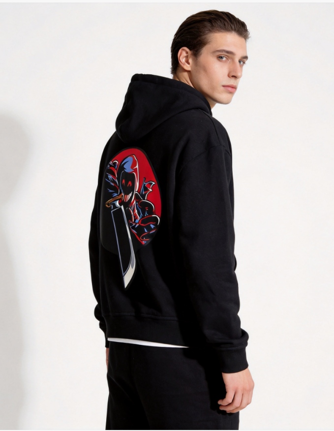 Custom screen print sweatshirts with graphics
