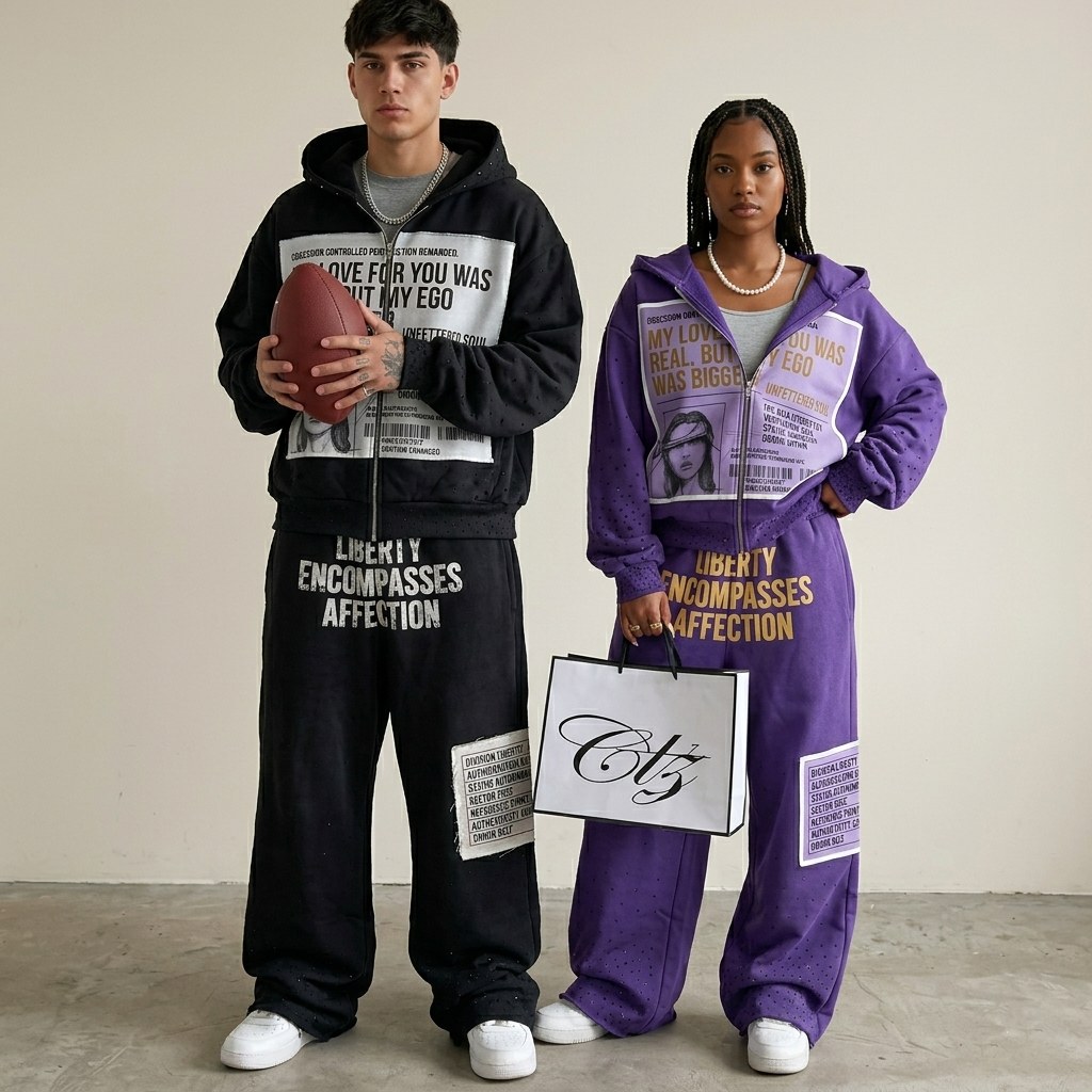 Wholesale tracksuits manufacturing and supply services