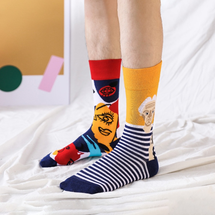 Patterned Dress Socks